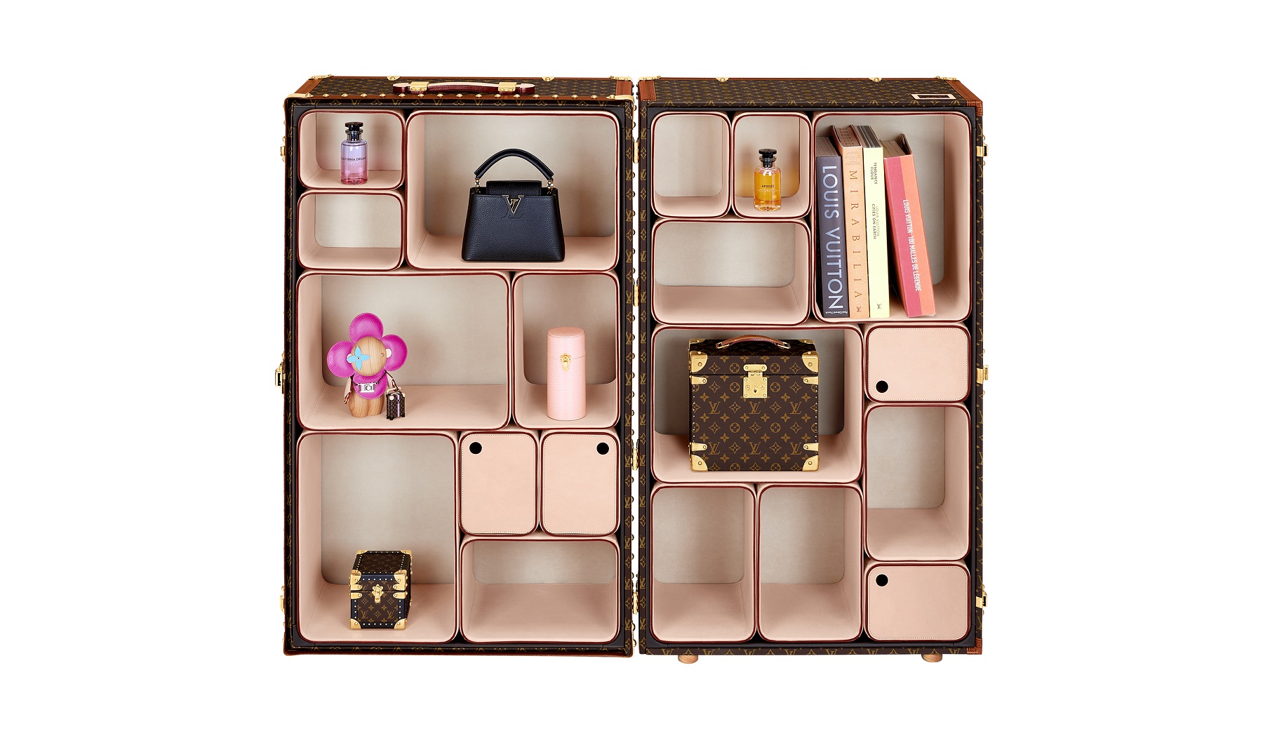 ルイ・ヴィトン×マーク・ニューソン】トランク型ディスプレイケース