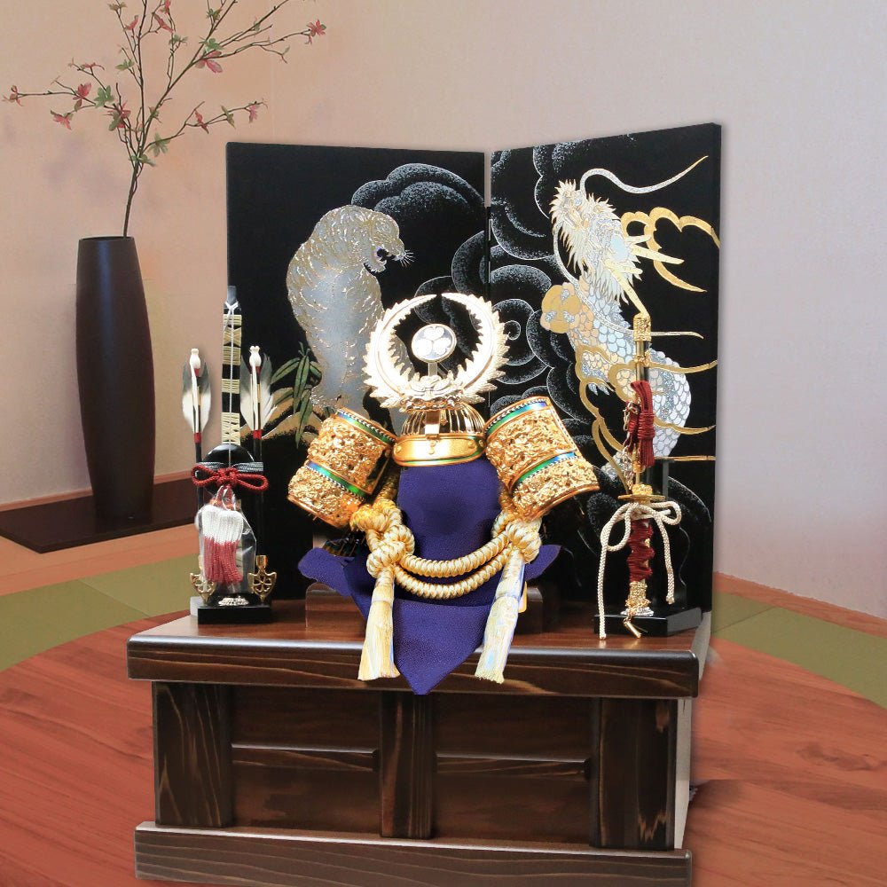 2026年！五月人形【おしゃれなコンパクト 人気な兜飾り】こどもの日