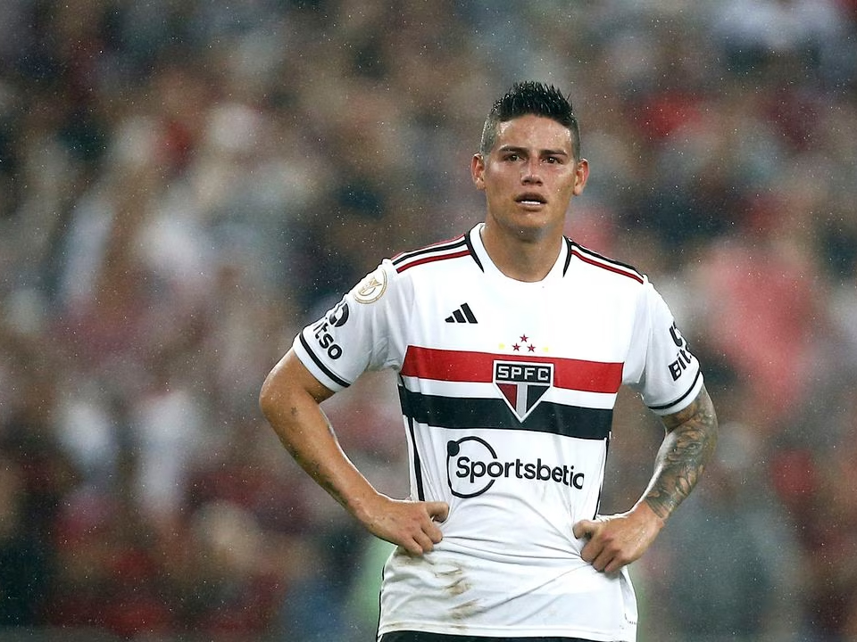 コロンビア代表MFハメス・ロドリゲスが移籍後初出場 試合はフラメンゴ