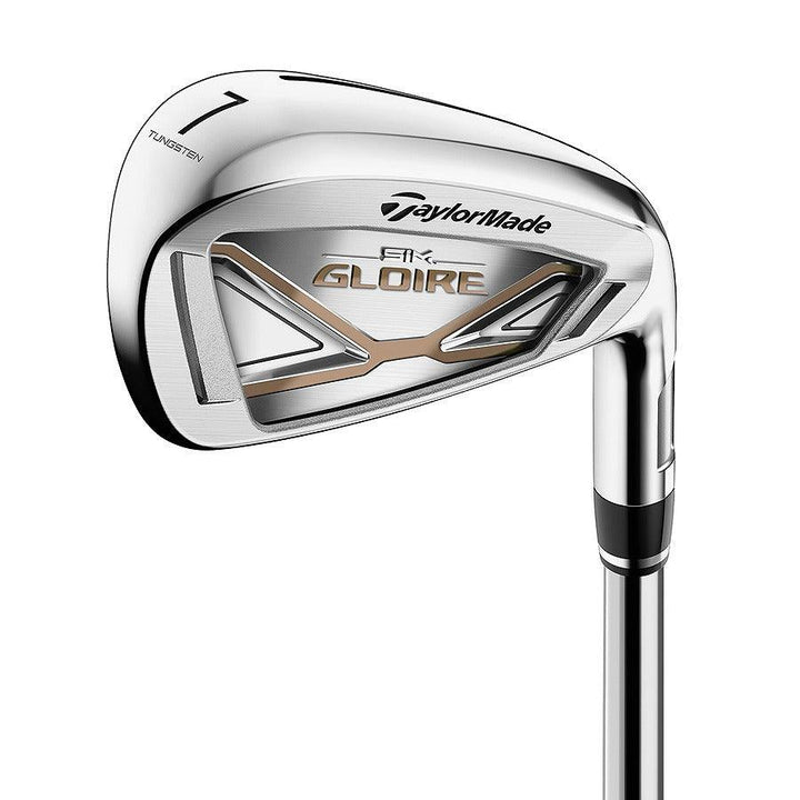 TaylorMade Sim Gloire Iron Set, 7-Pw+Aw, Air Speeder SR Shaft