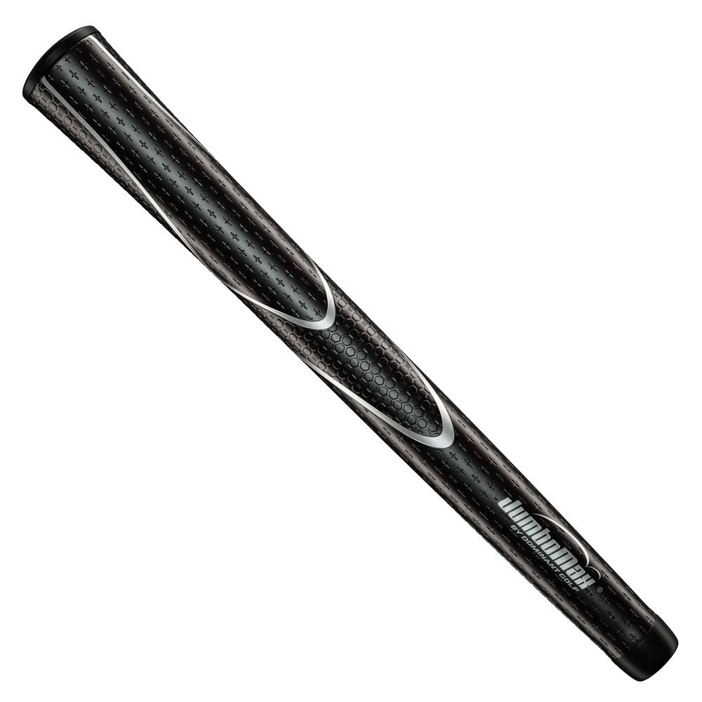 JUMBOMAX TOUR SERIES SWING GRIPS - BLACK/SILVER – Golf Shafts America