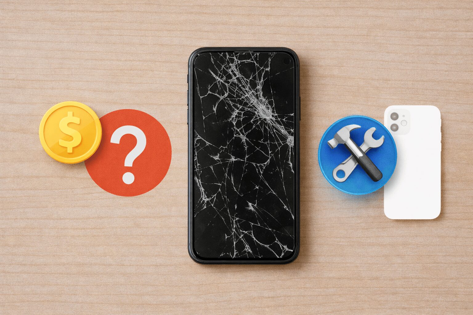 iPhone11の画面割れは修理か機種変更？費用相場と判断基準を解説