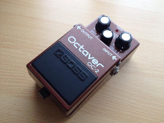 BOSS OC-2 オクターバーの単音リフの存在感