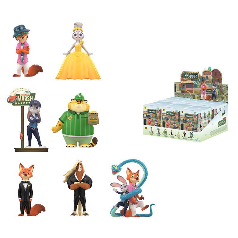 ディズニー ズートピア2 ニュージャーニーシリーズ フィギュア