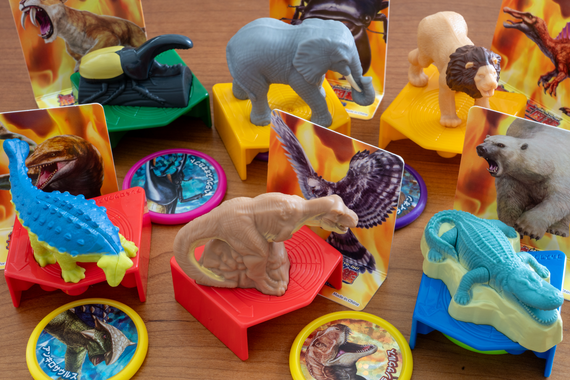 映画「ベイブ」マクドナルド ハッピーセット（1995年）7種 映画