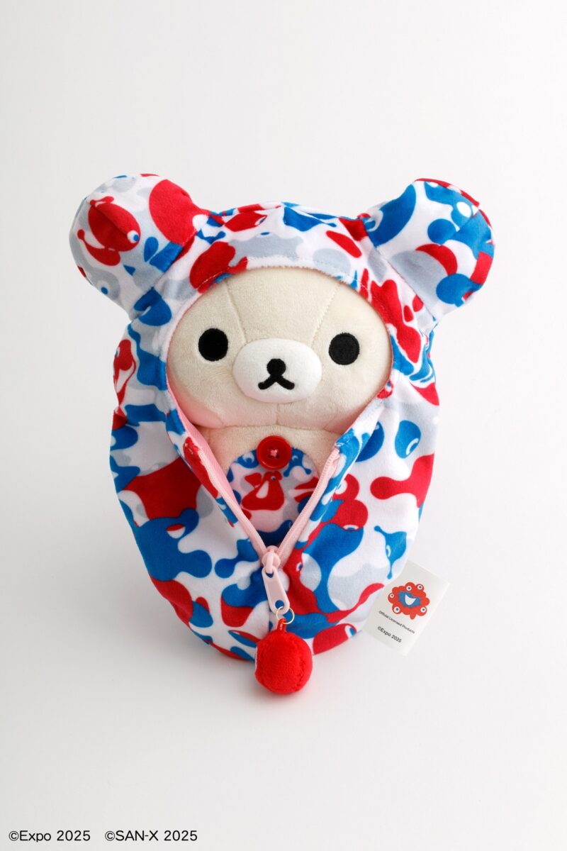 大阪・関西万博土産】リラックマとミャクミャクの夢コラボぬいぐるみ