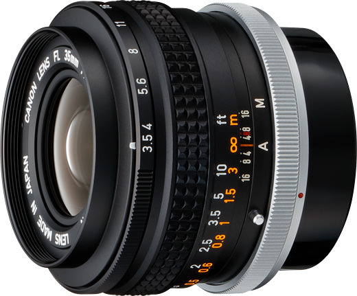 FL35mm F3.5 - キヤノンカメラミュージアム