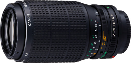 New FD75-200mm F4.5 - キヤノンカメラミュージアム