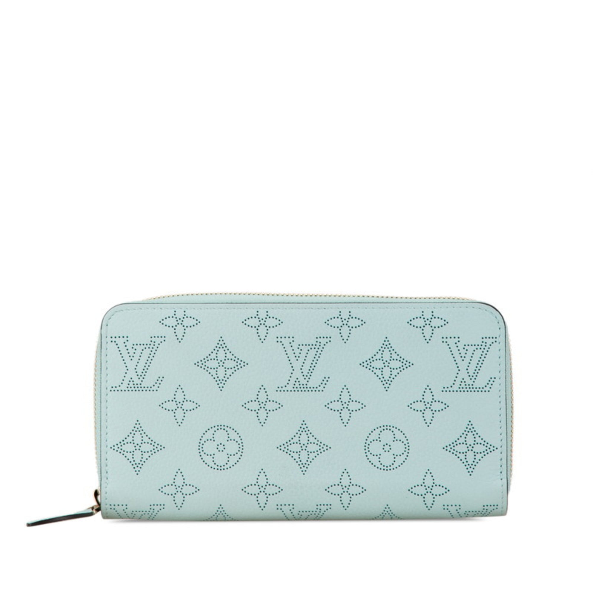 Louis Vuitton Monogram Mahina Zippy Wallet Long M69032 Vert Lagoon