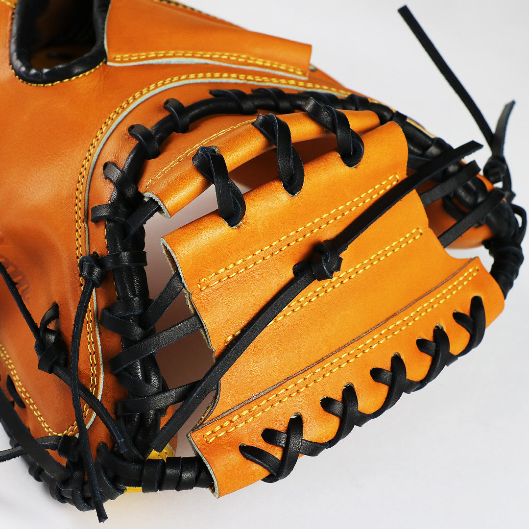 硬式用｜キャッチャーミット｜201型｜ジュテルキップ｜型付済 – 野球