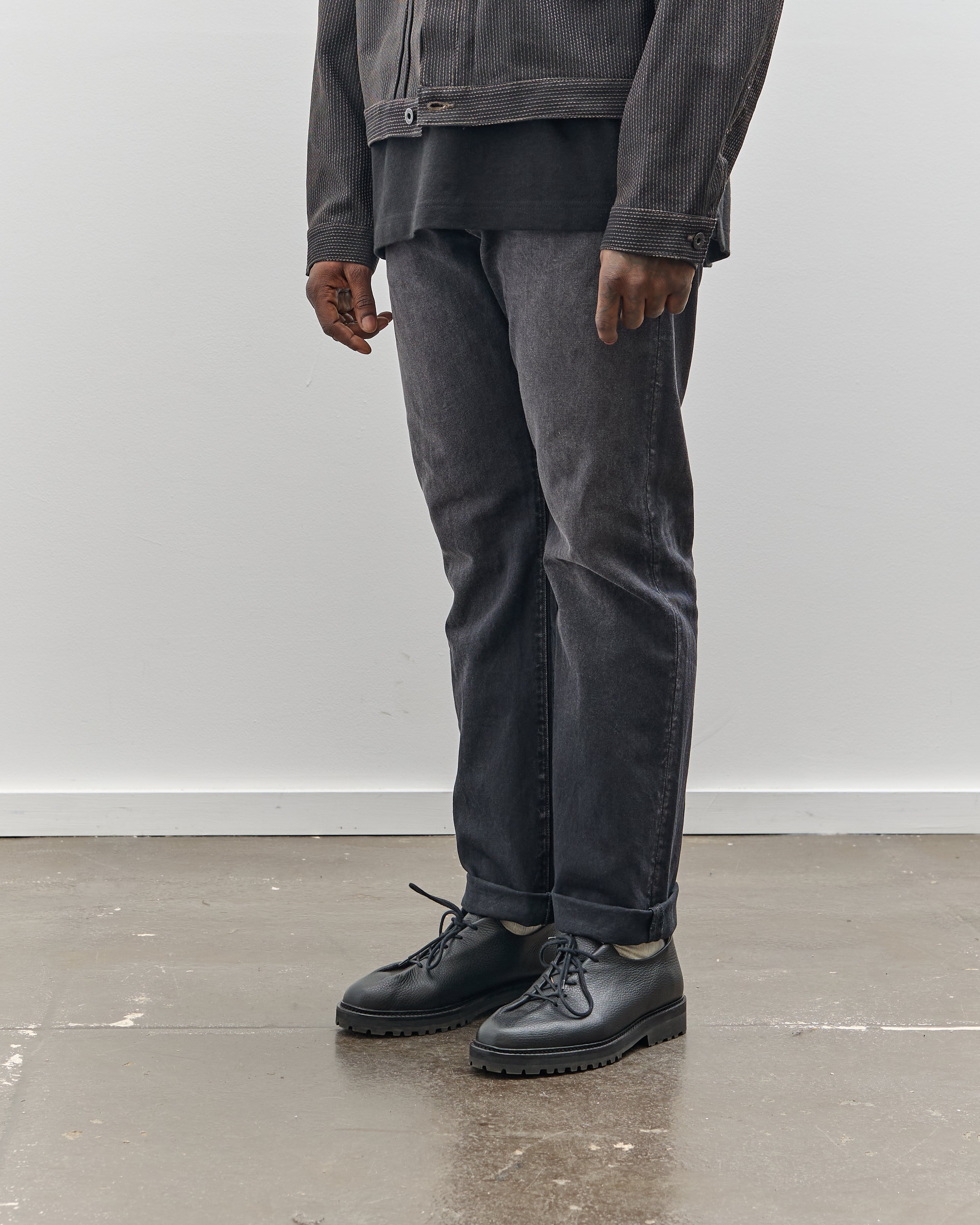 Kapital 14oz Denim 5P Monkey Cisco, Black Pro – Glasswing