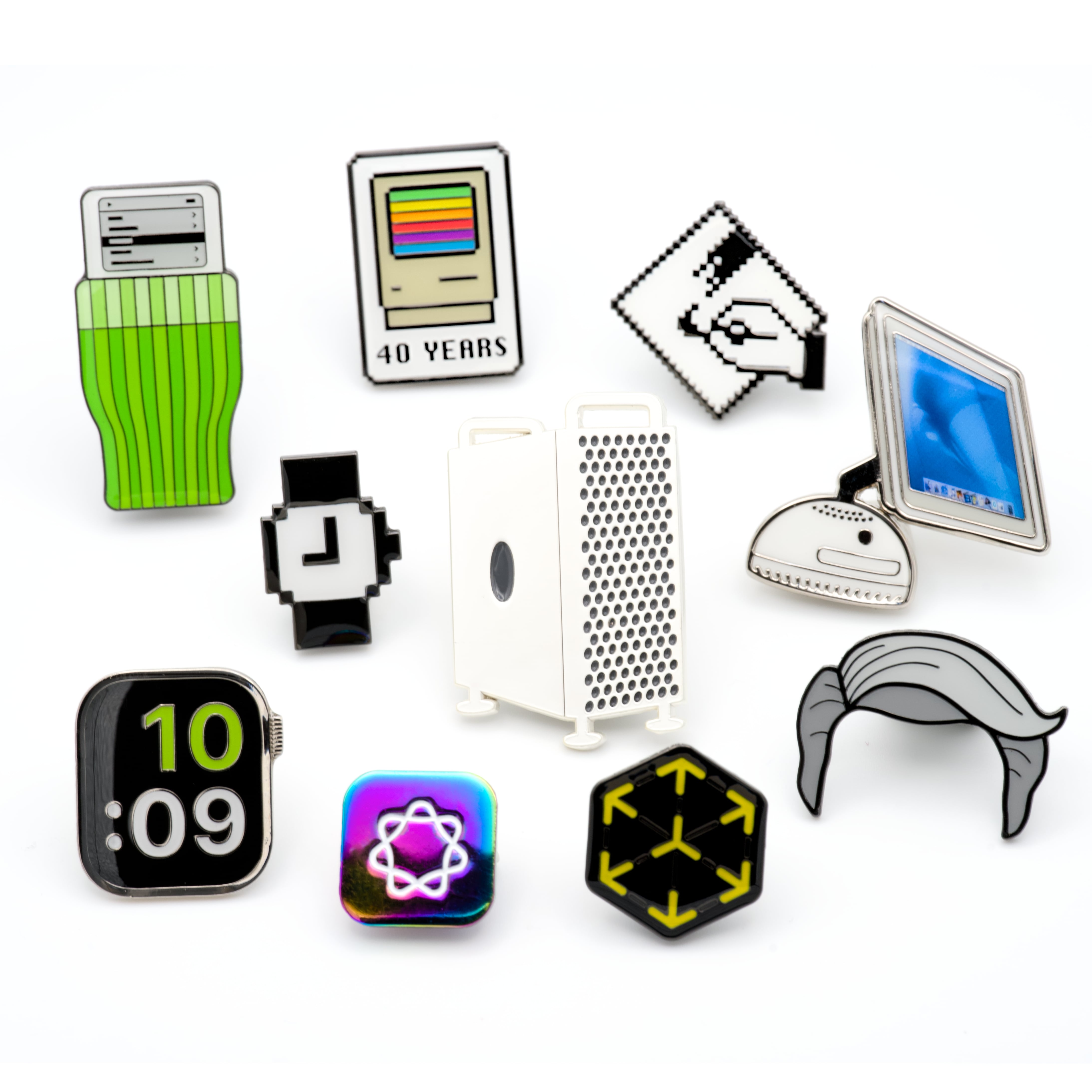Apple WWDC 2024 Pin Set – Glitchbits