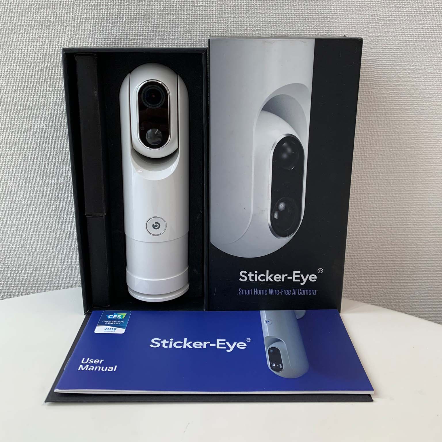 Ai 搭載セキュリティカメラ「Sticker-Eye」レビュー 電源不要、配線