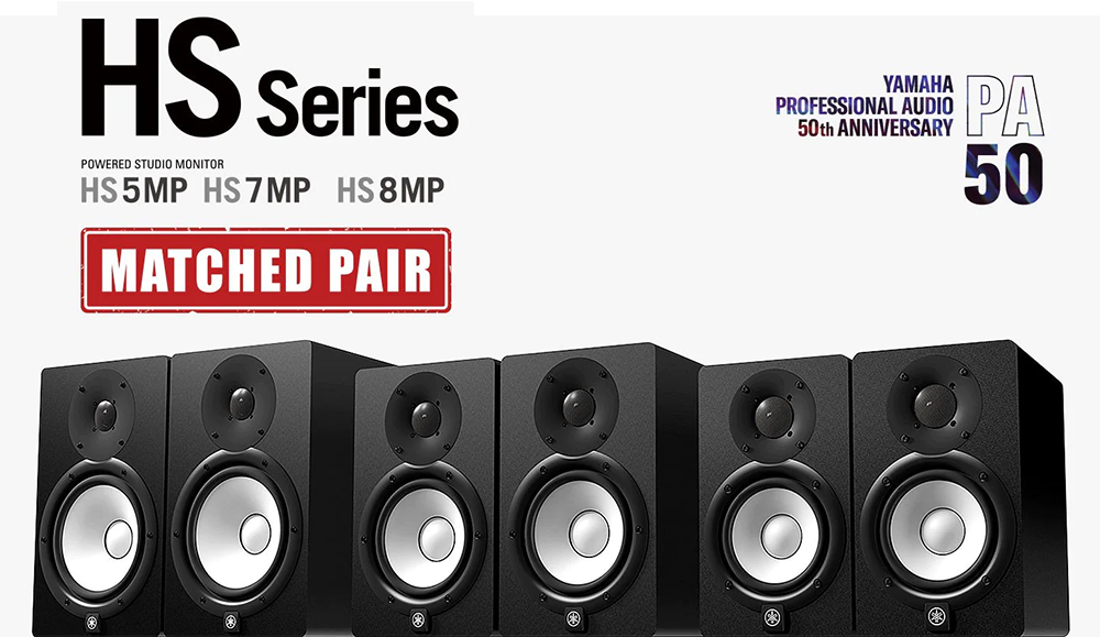 YAMAHA パワードモニタースピーカー『HS-MP モデル』 | 株式会社 楽器