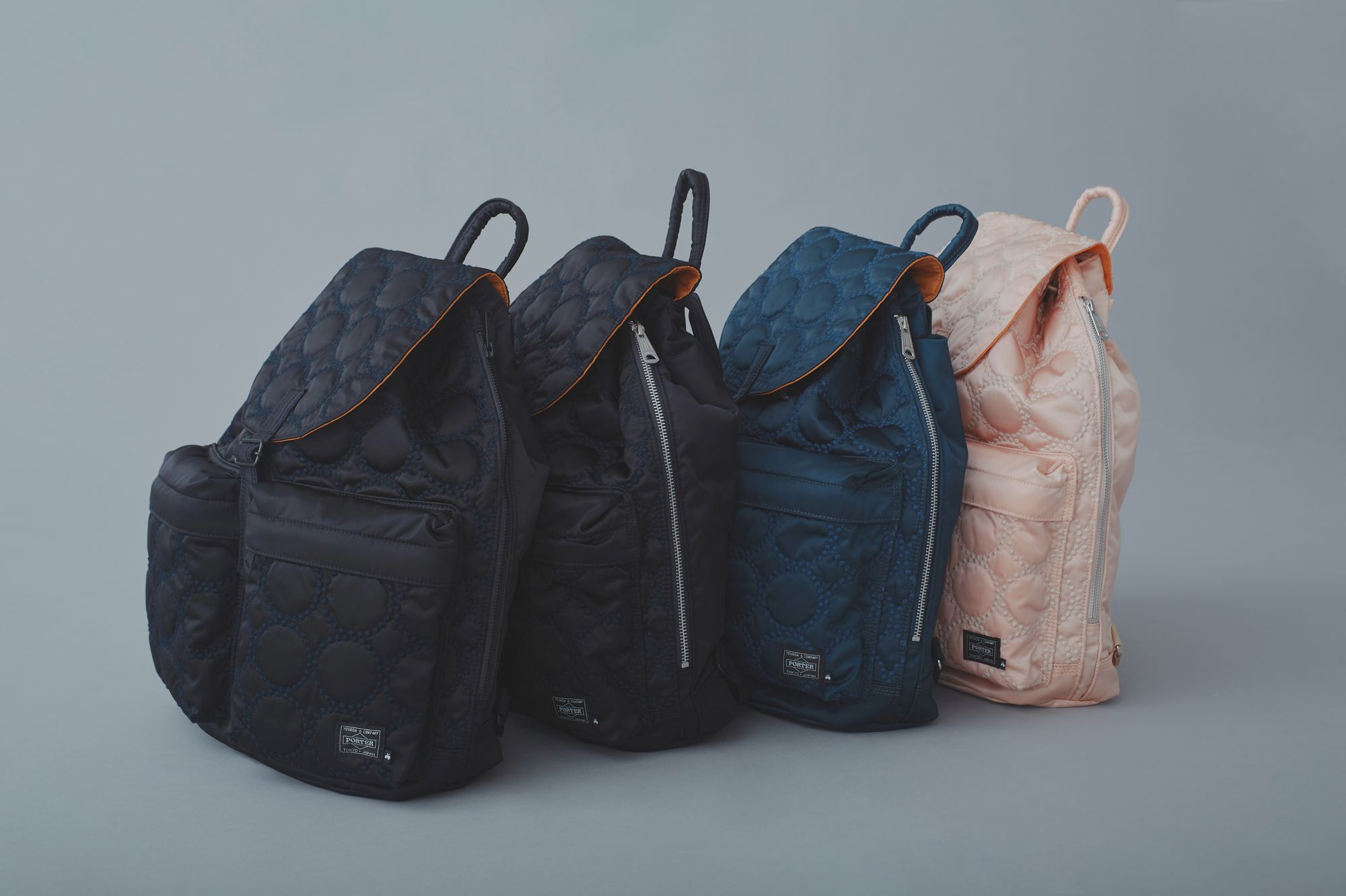 51005A ミナペルホネンハーフハンドメイド本革リュック シンフォニー