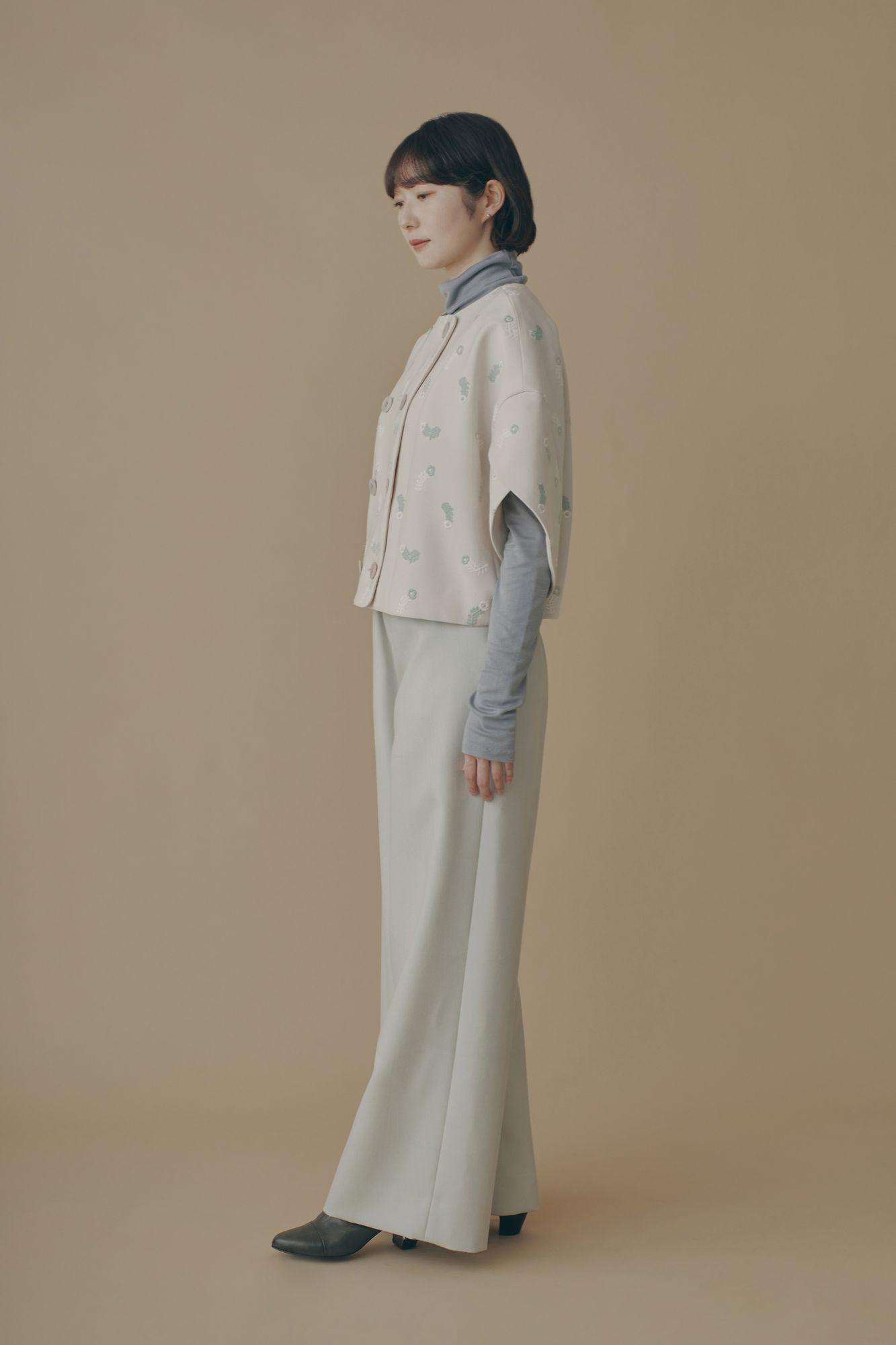 petal feather ショートジャケット - minä perhonen