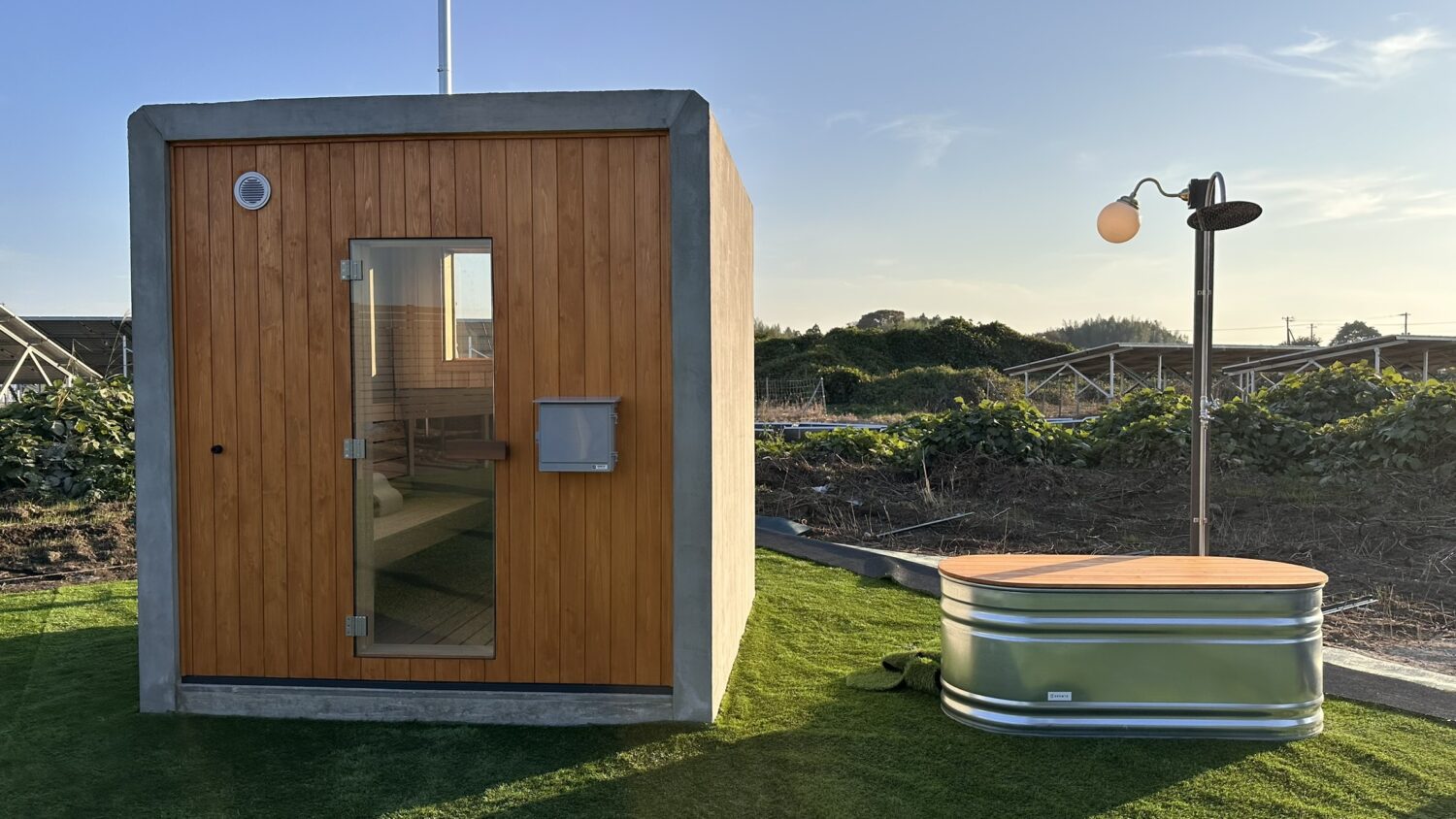 オリジナルコンクリートサウナ設置 - 株式会社GROWTH グロース