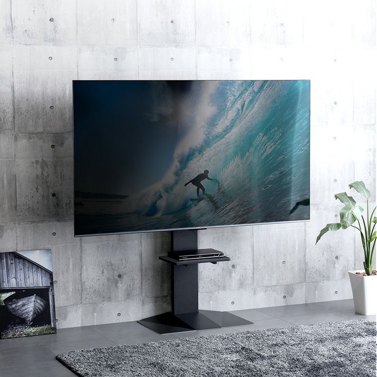 壁寄せ五面体テレビスタンド 【Criste-クリスト-】 [LWAT] | 家具通販