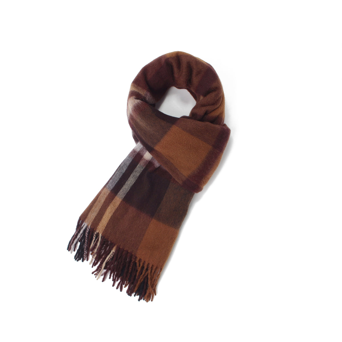 カシミヤストール コンテンポラリーブラックウォッチ 70×190 (CPG51163