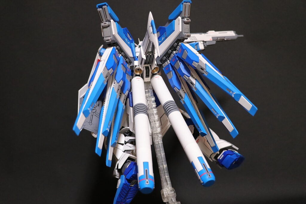 塗装済ガレージキット完成品！THE 51 MG Hi-νガンダムVer.Ka（ブルー