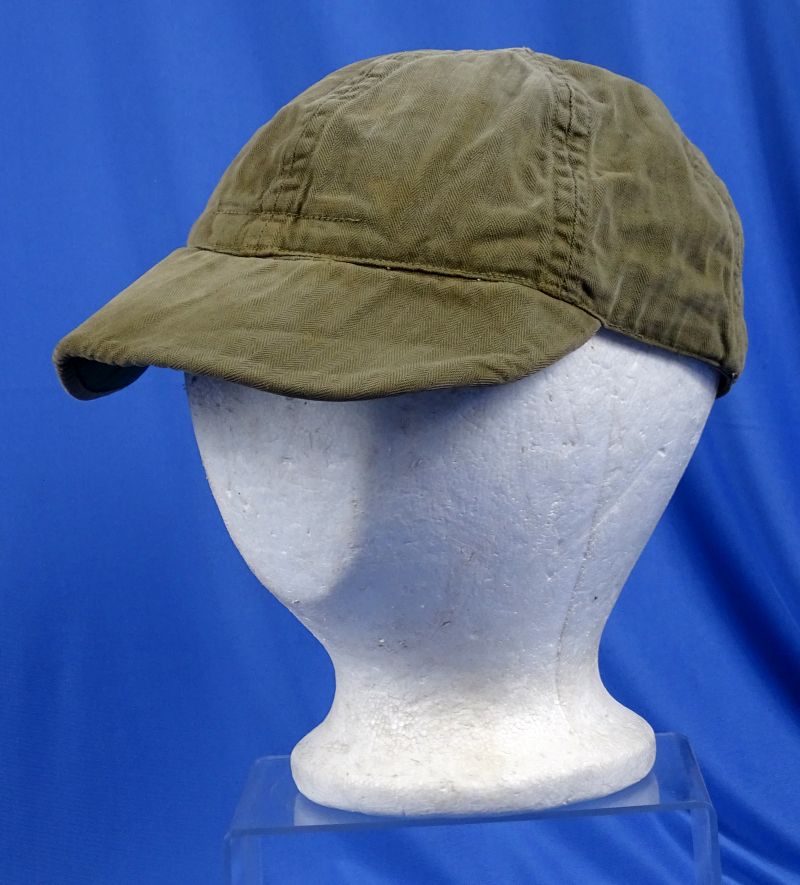 WWII U.S. Navy N-3 HBT Cap – Griffin Militaria