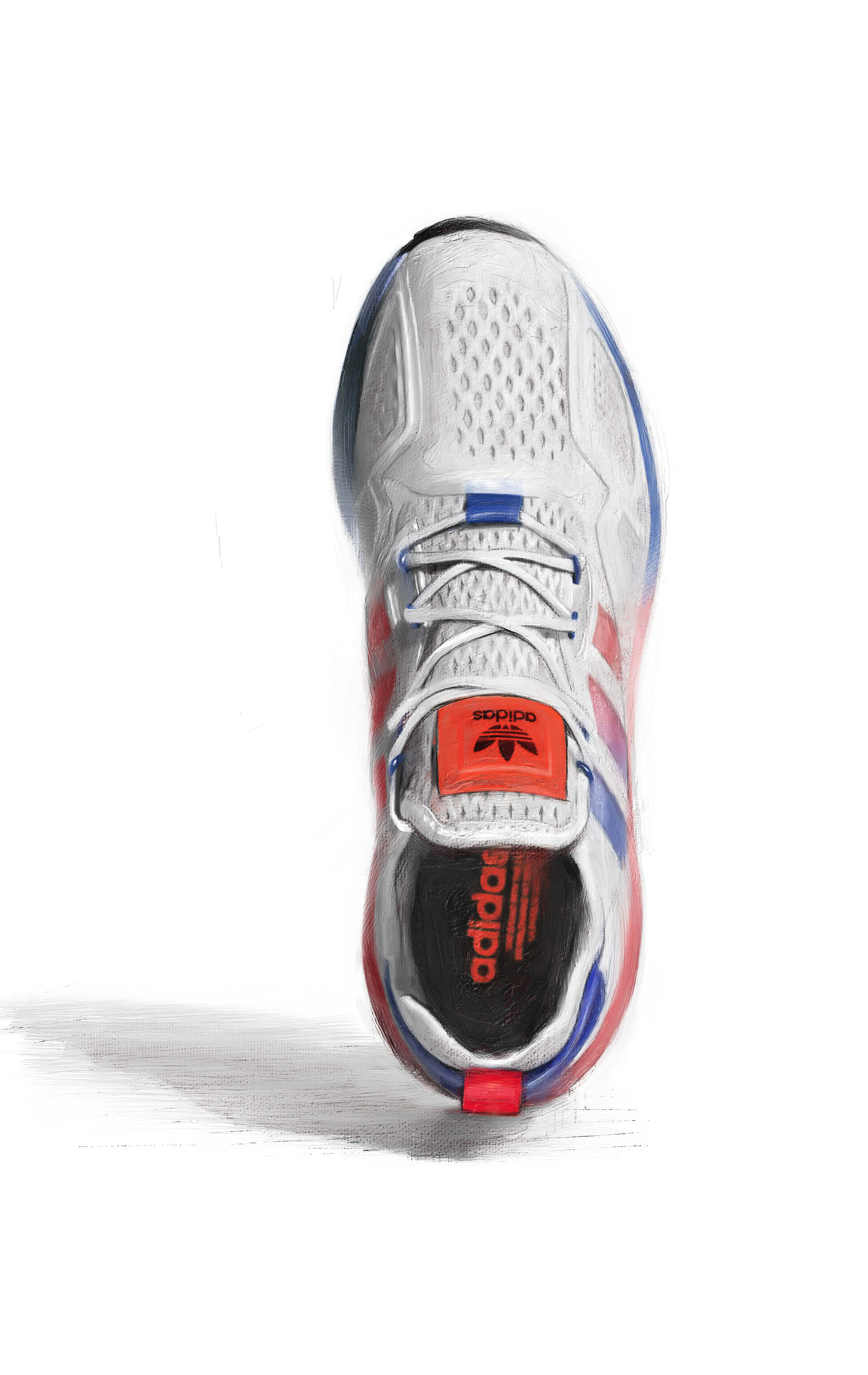 ハイエンドランニングシューズを現代的なトレンドモデルにアップデート