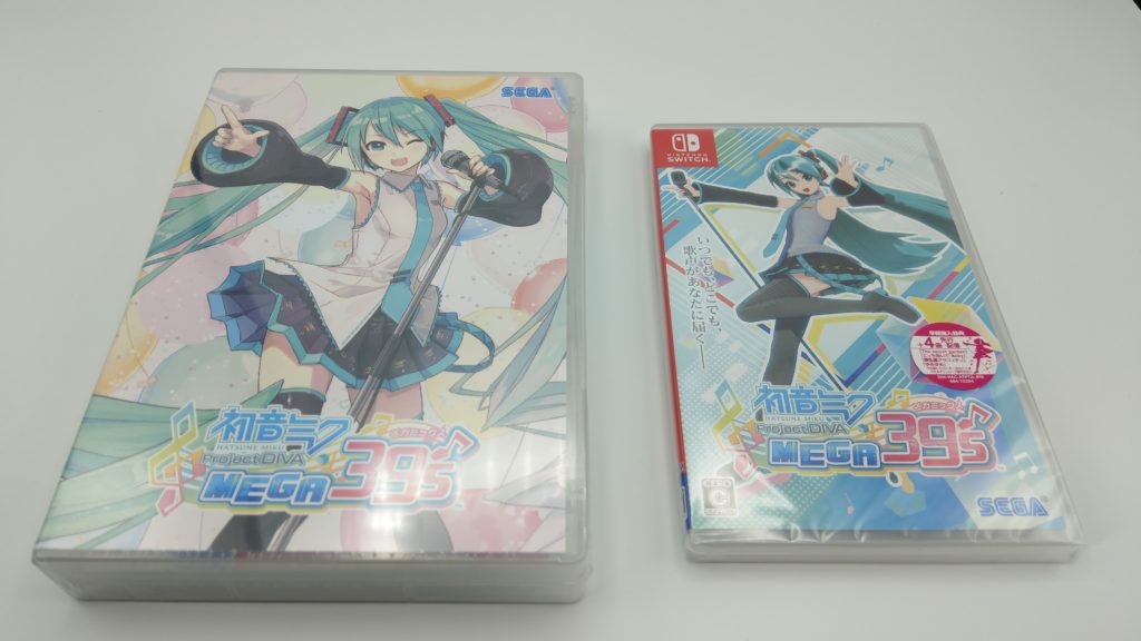 初音ミクProject DIVA MEGA39's 10thアニバーサリーコレクション開封し
