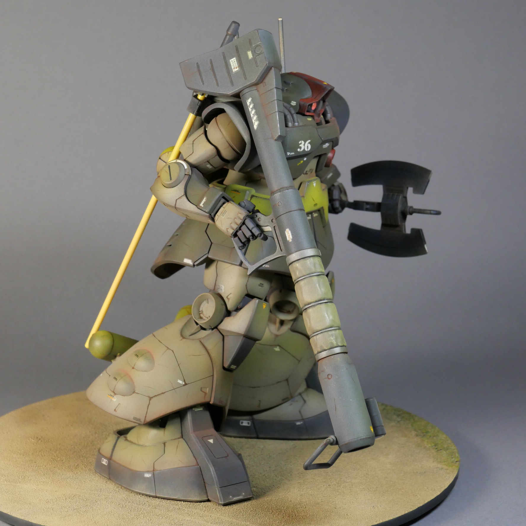 MS-09G DWADGE｜はっしーさんのガンプラ作品｜GUNSTA（ガンスタ）