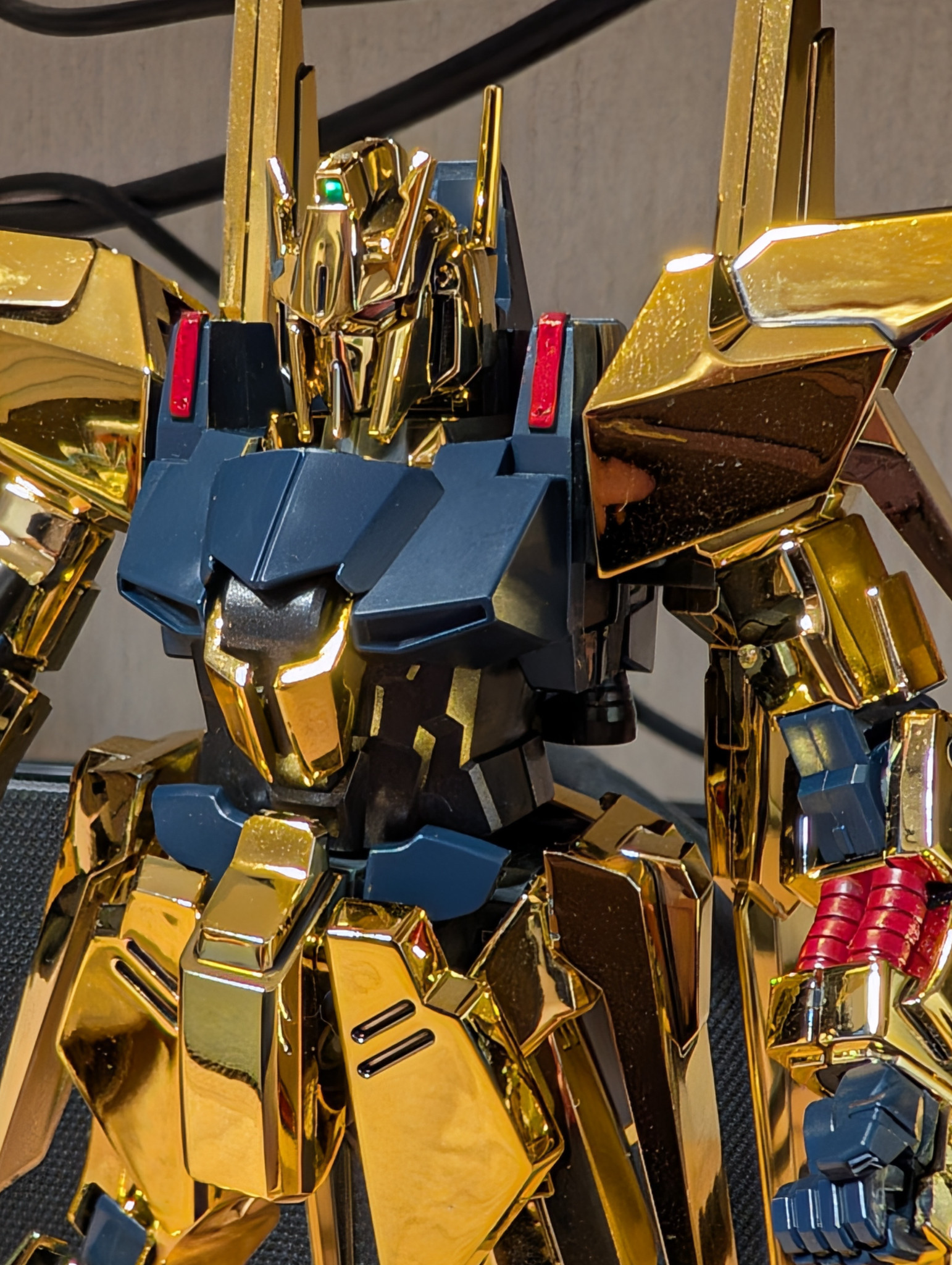 HG デルタガンダム＆百式ゴールドコーティング｜karubi29さんの