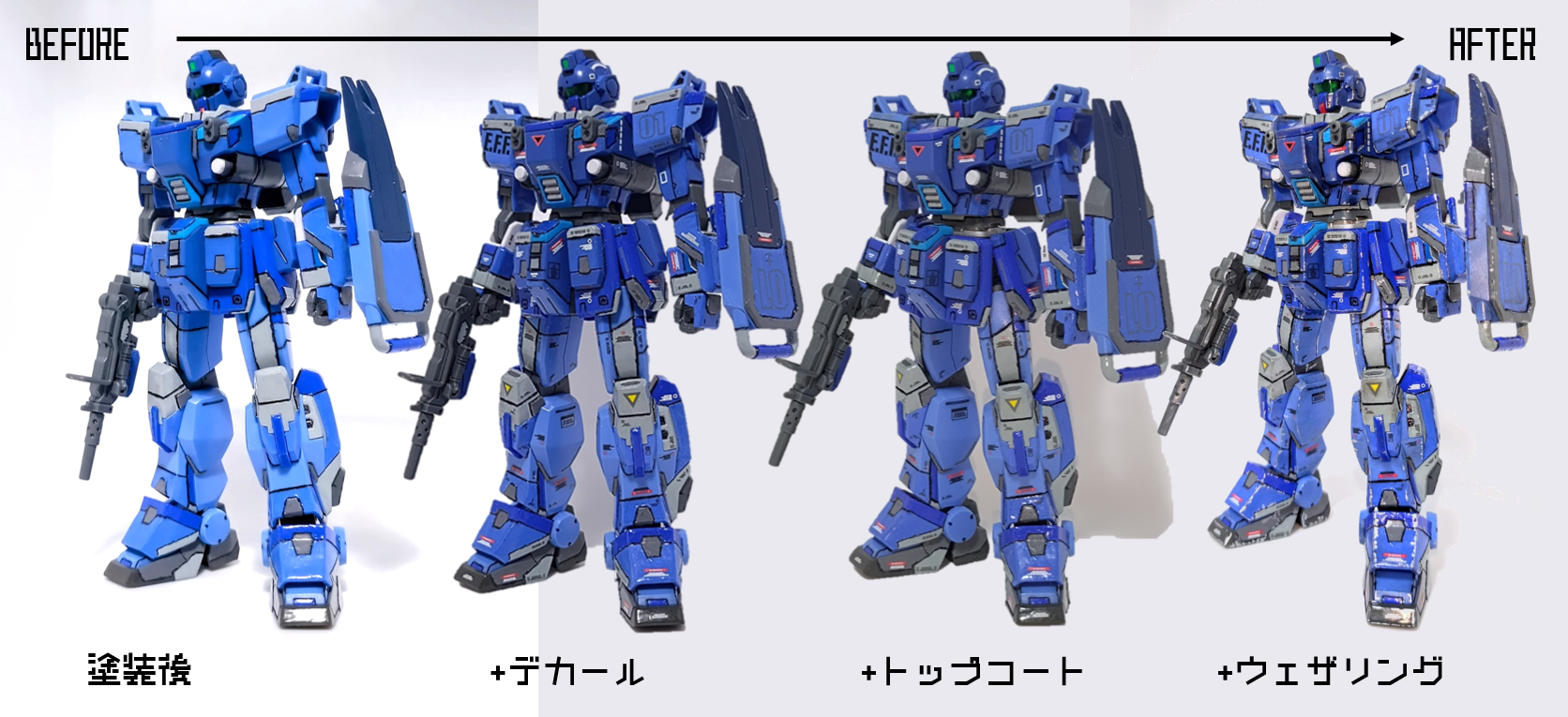 RX-79BD-1 ブルーディスティニー1号機(1/144 )｜TigeredFoxさんの