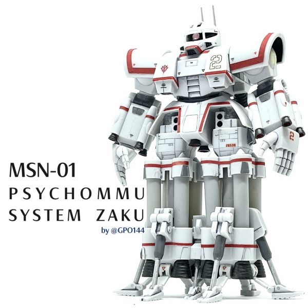 旧キット サイコミュ高機動試験用ザク｜gpo144さんのガンプラ作品