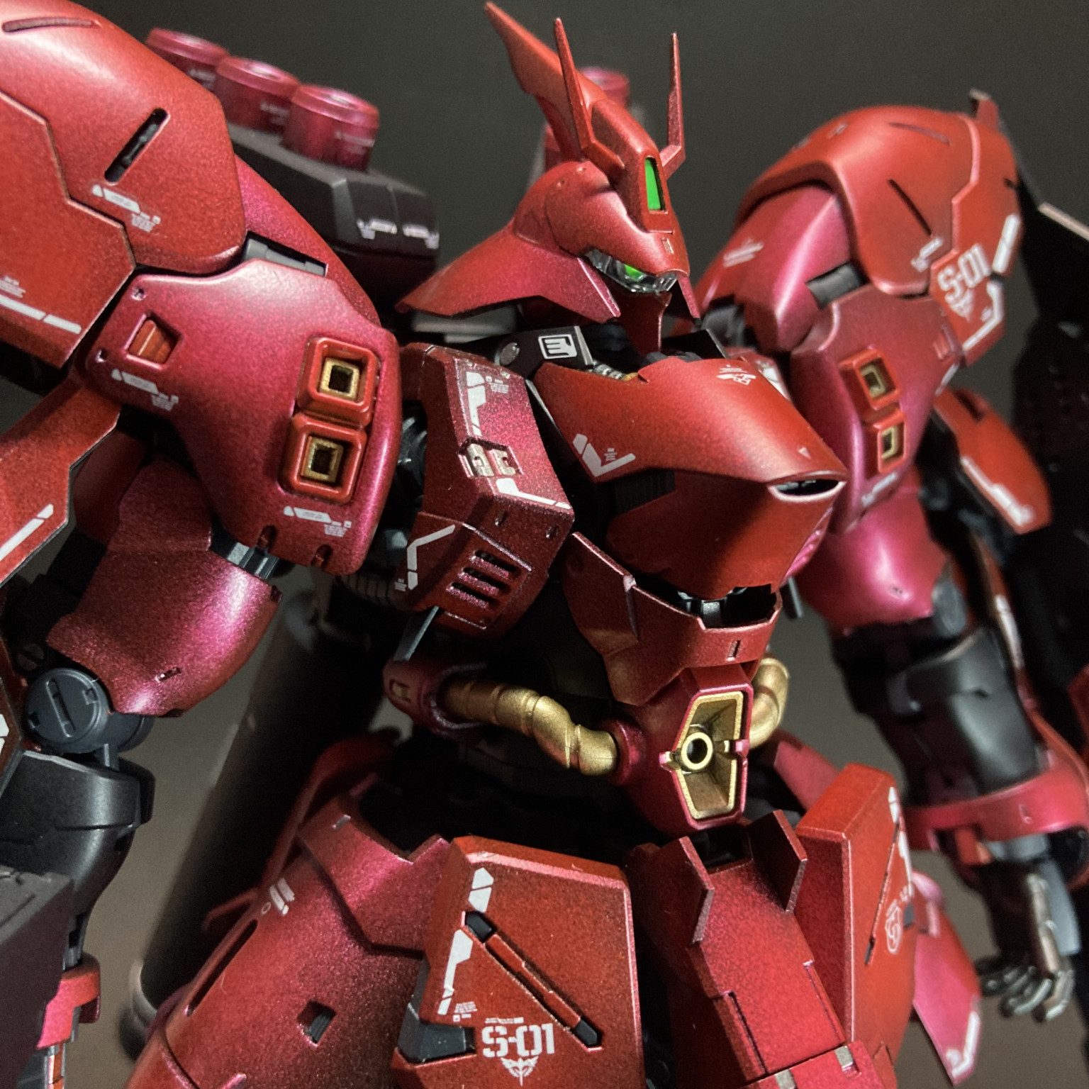 RG サザビー マットキャンディ｜hPaさんのガンプラ作品｜GUNSTA