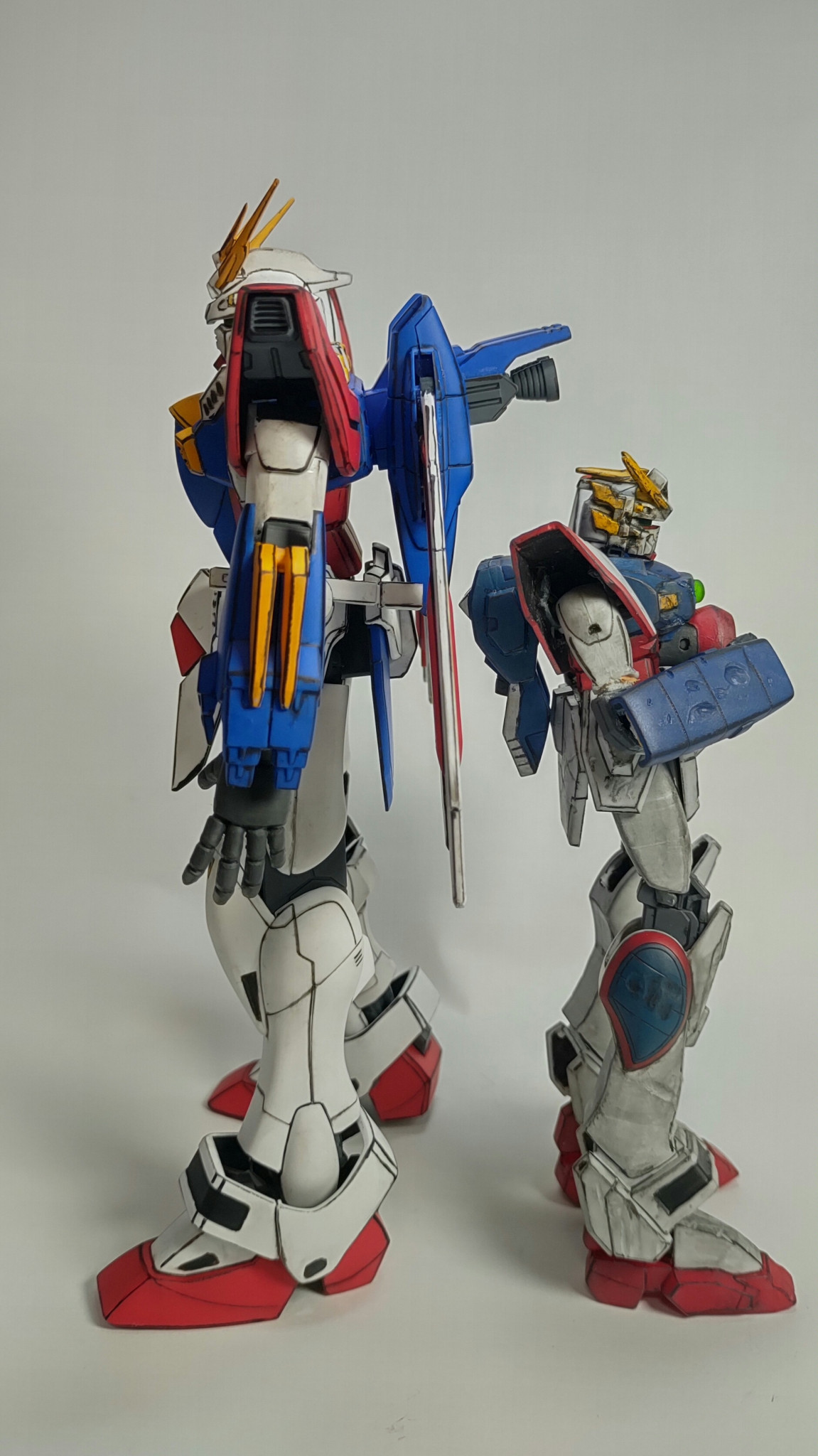 シャイニングガンダム&ゴッドガンダム｜レモン・スカッシュさんの