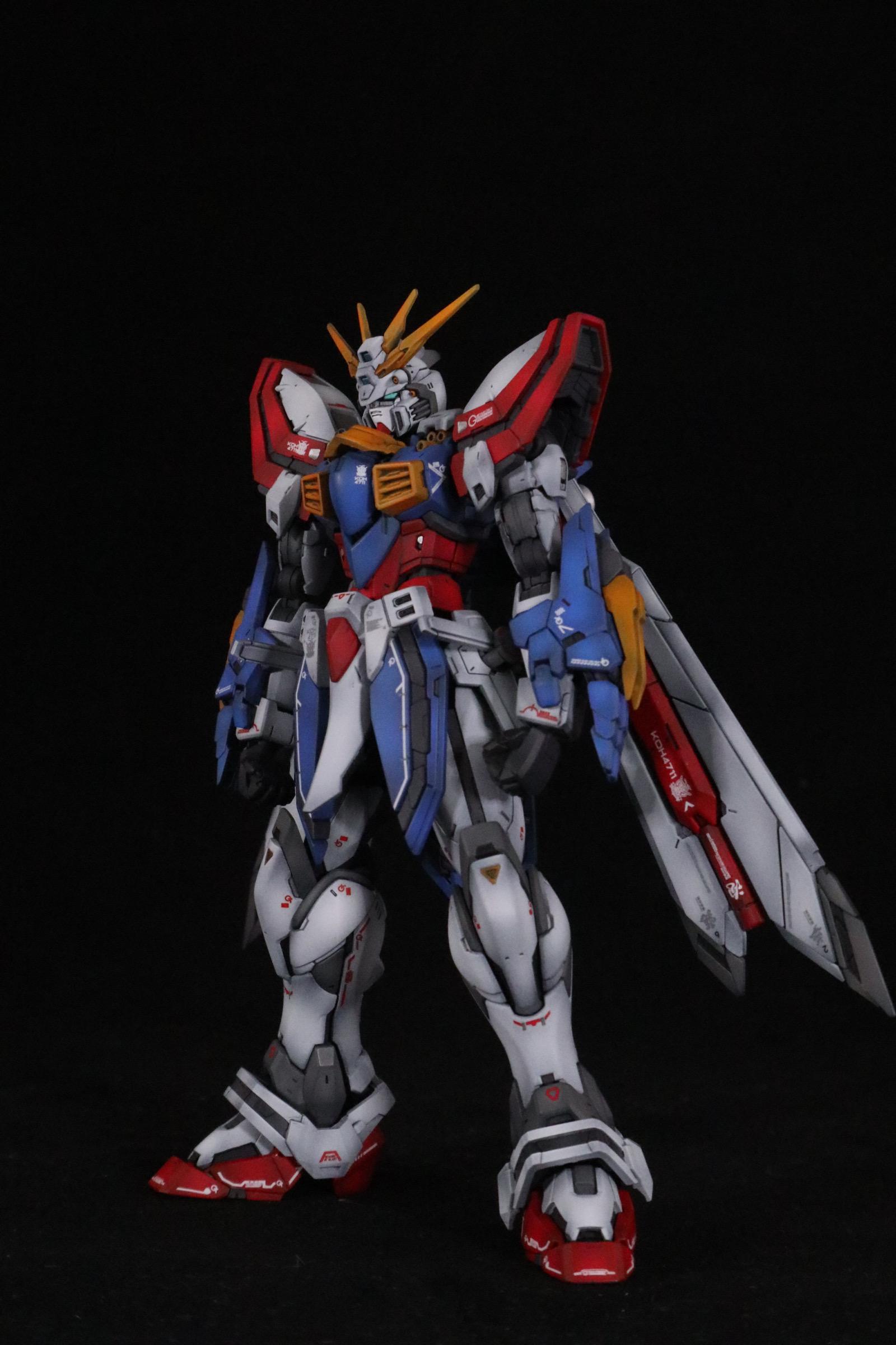 RG ゴッドガンダム｜副店長さんのガンプラ作品｜GUNSTA（ガンスタ）