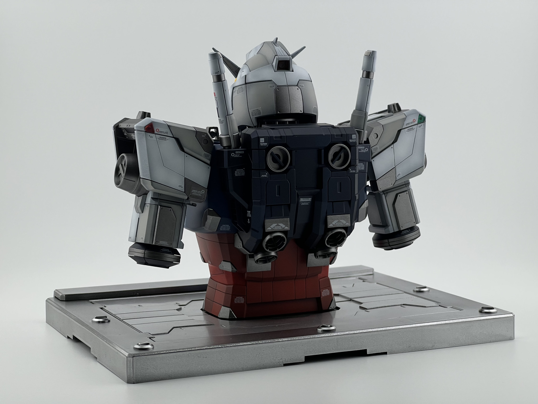 横浜ガンダム胸像｜Payamin_88さんのガンプラ作品｜GUNSTA（ガンスタ）