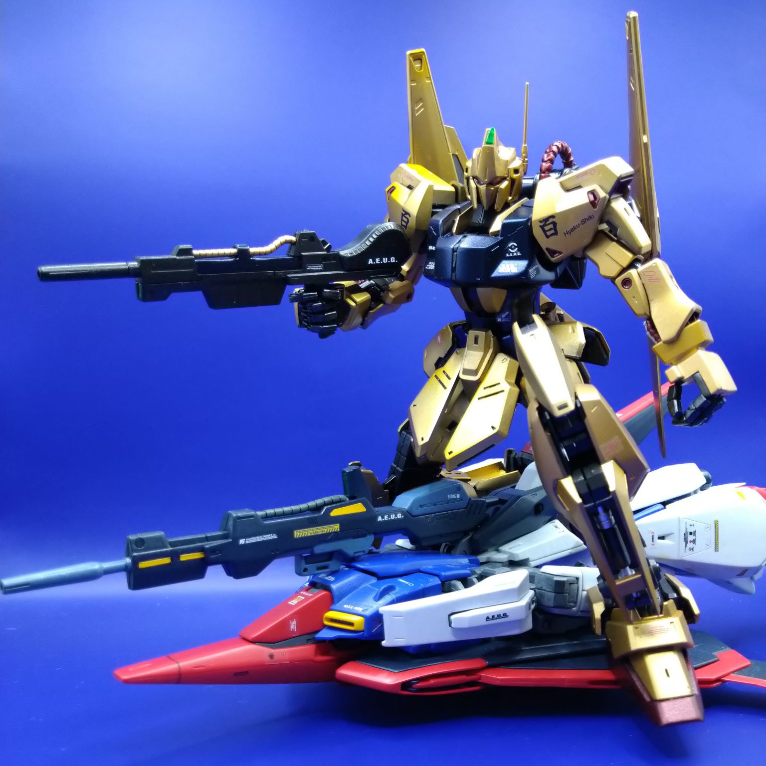 MG百式2.0 メタリック塗装｜ASH7311RXさんのガンプラ作品｜GUNSTA