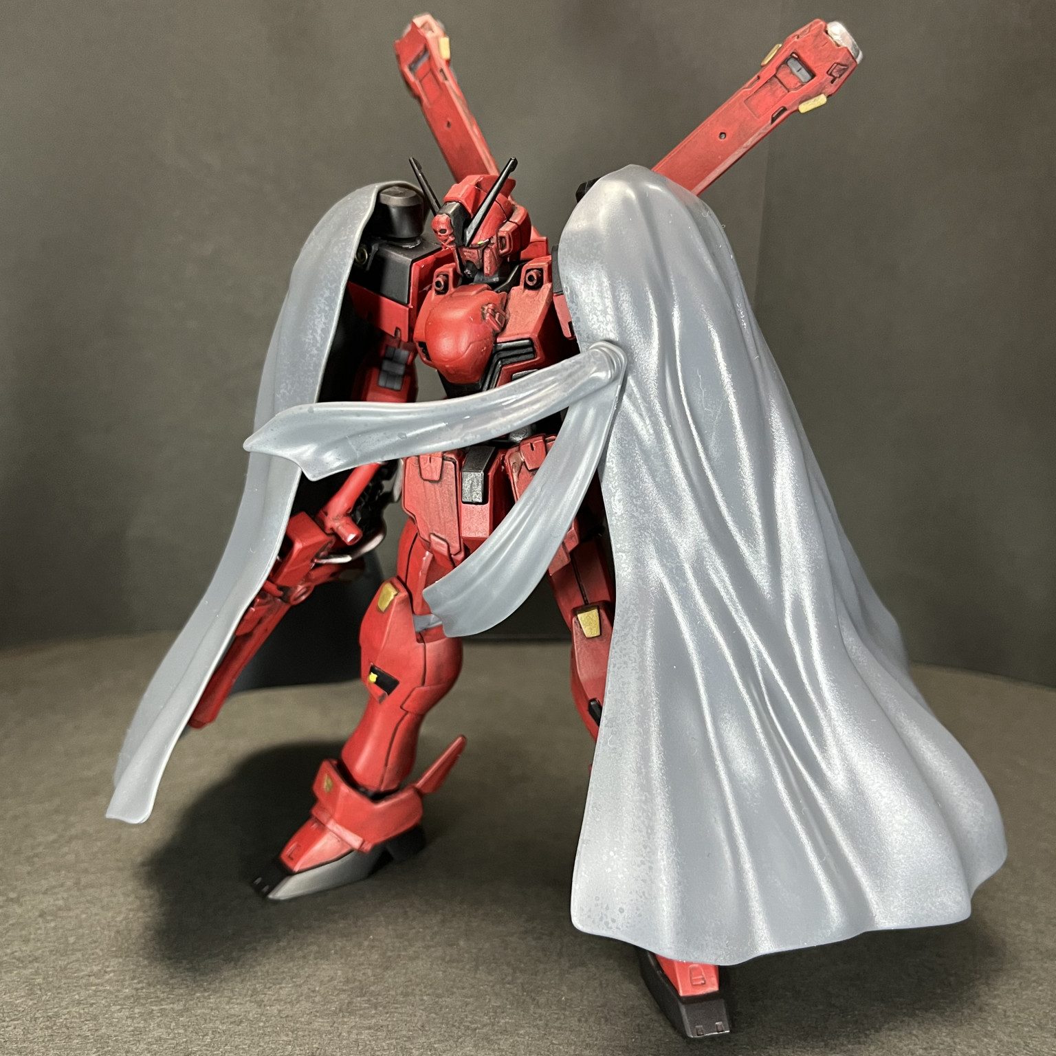 クロスボーンガンダムeX1(ギリ機) ABCマント装備｜ねこ軍団さんの