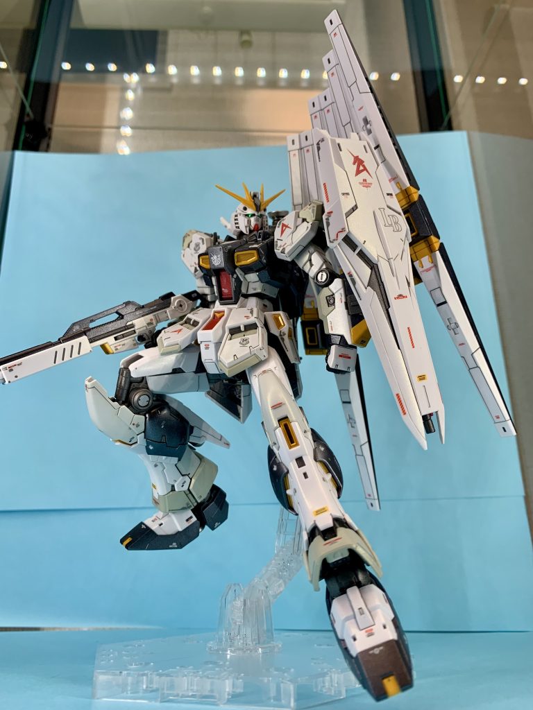 RG νガンダム 全塗装｜hadson13さんのガンプラ作品｜GUNSTA（ガンスタ）