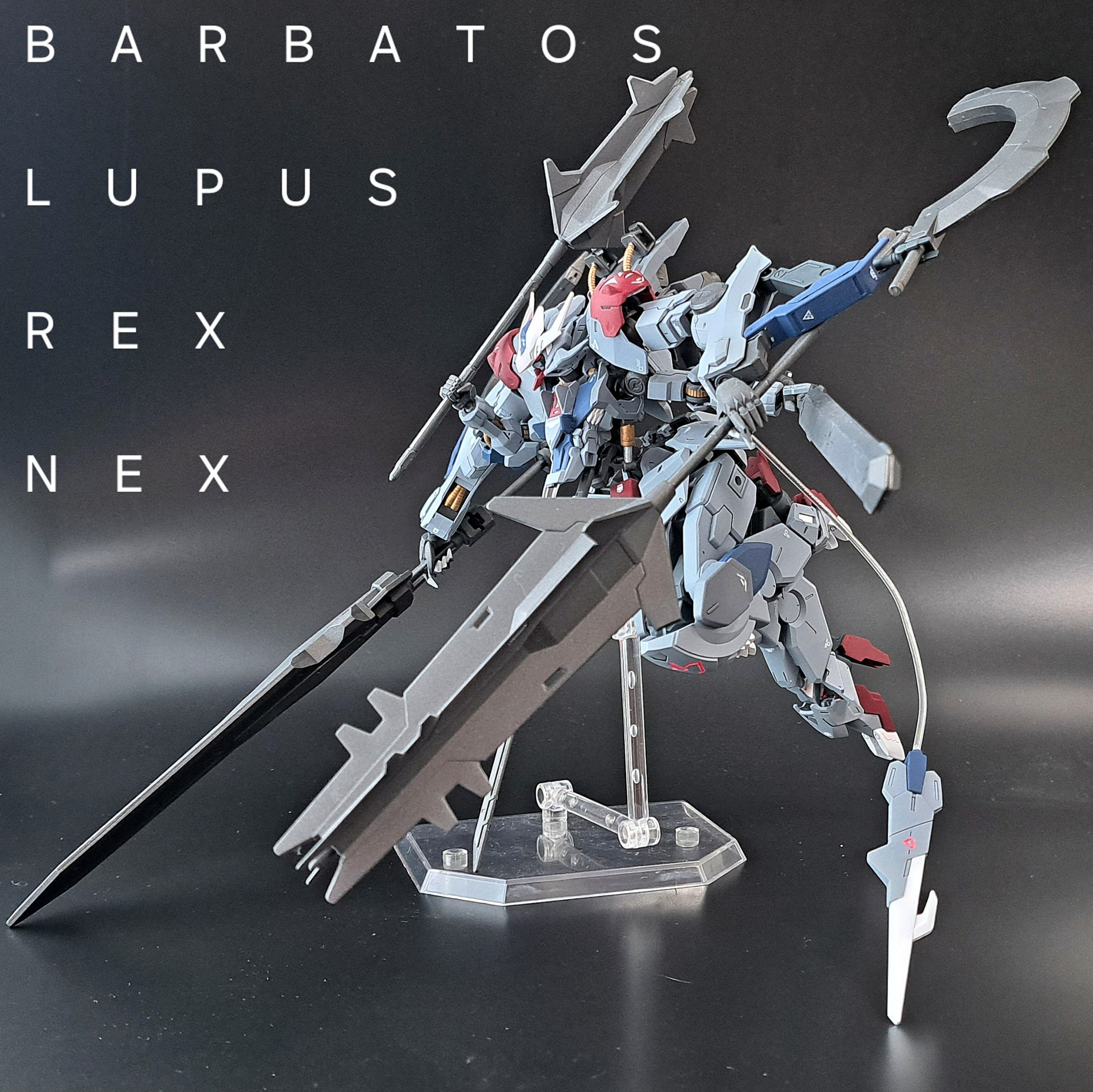 ダイページ モビルスーツアンサンブル バルバトスルプスレクス 改造