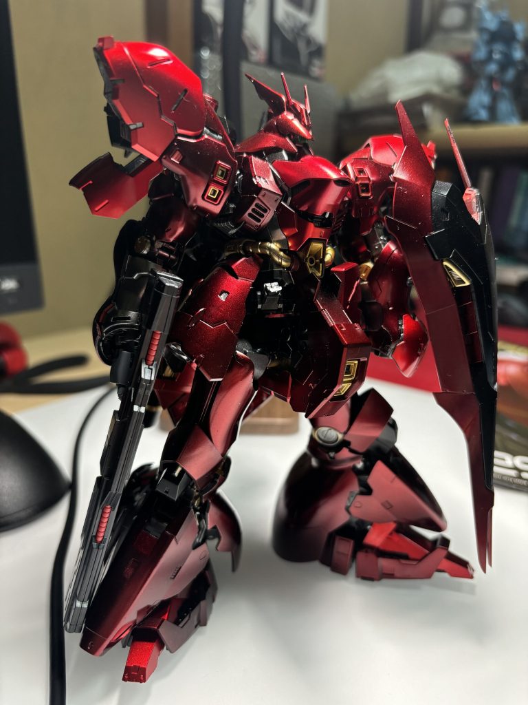 MG バンシィ エアブラシ塗装品（キャンディ塗装） MG バンシィ