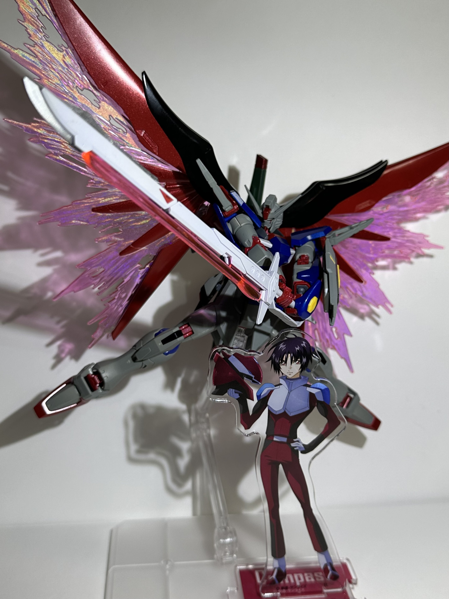 hgce塗装 デスティニーガンダムSpecⅡ 最大稼働状態｜とりけらびとさん