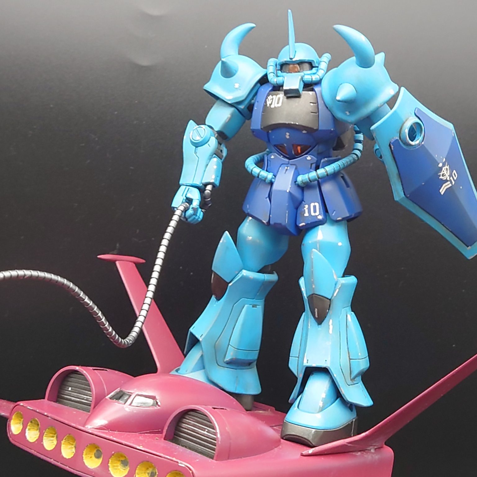 93作目 1/144 HG MS-07B グフ ドダイYS｜@kjyun_choroqさんのガンプラ