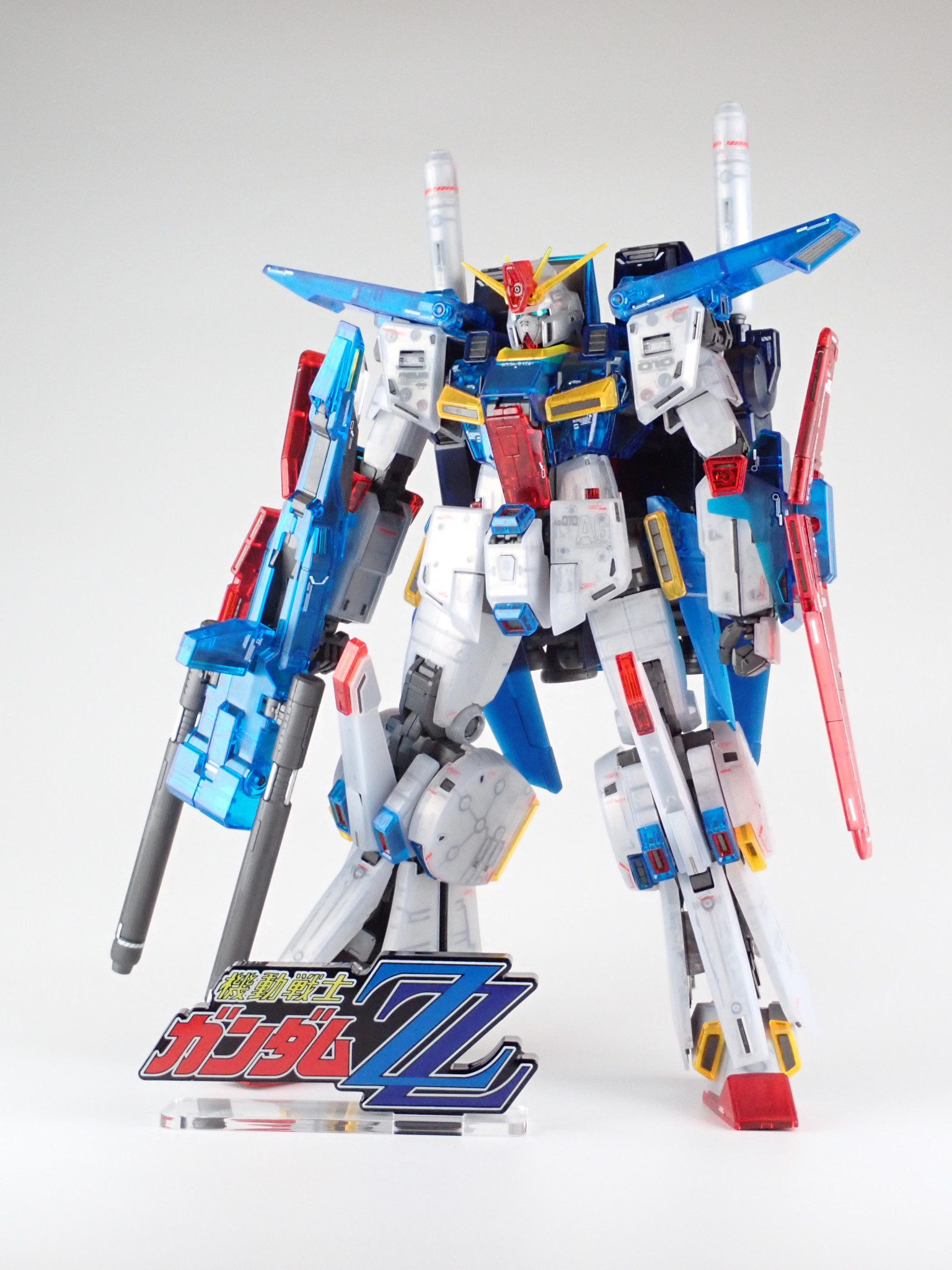 MG ダブルゼータガンダム Ver.Ka [クリアカラー]｜KJさんのガンプラ