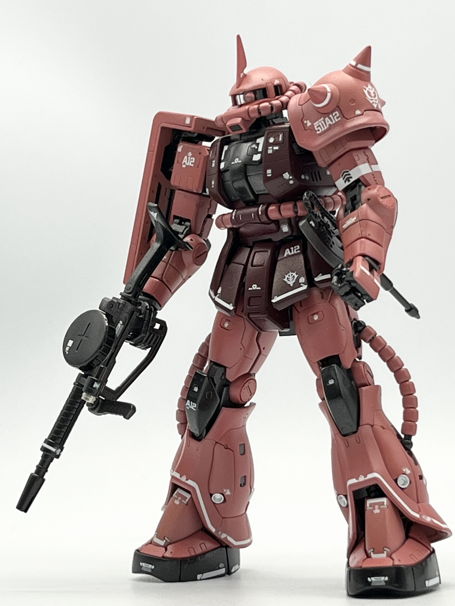 RG シャア専用ザク｜PIXYさんのガンプラ作品｜GUNSTA（ガンスタ）