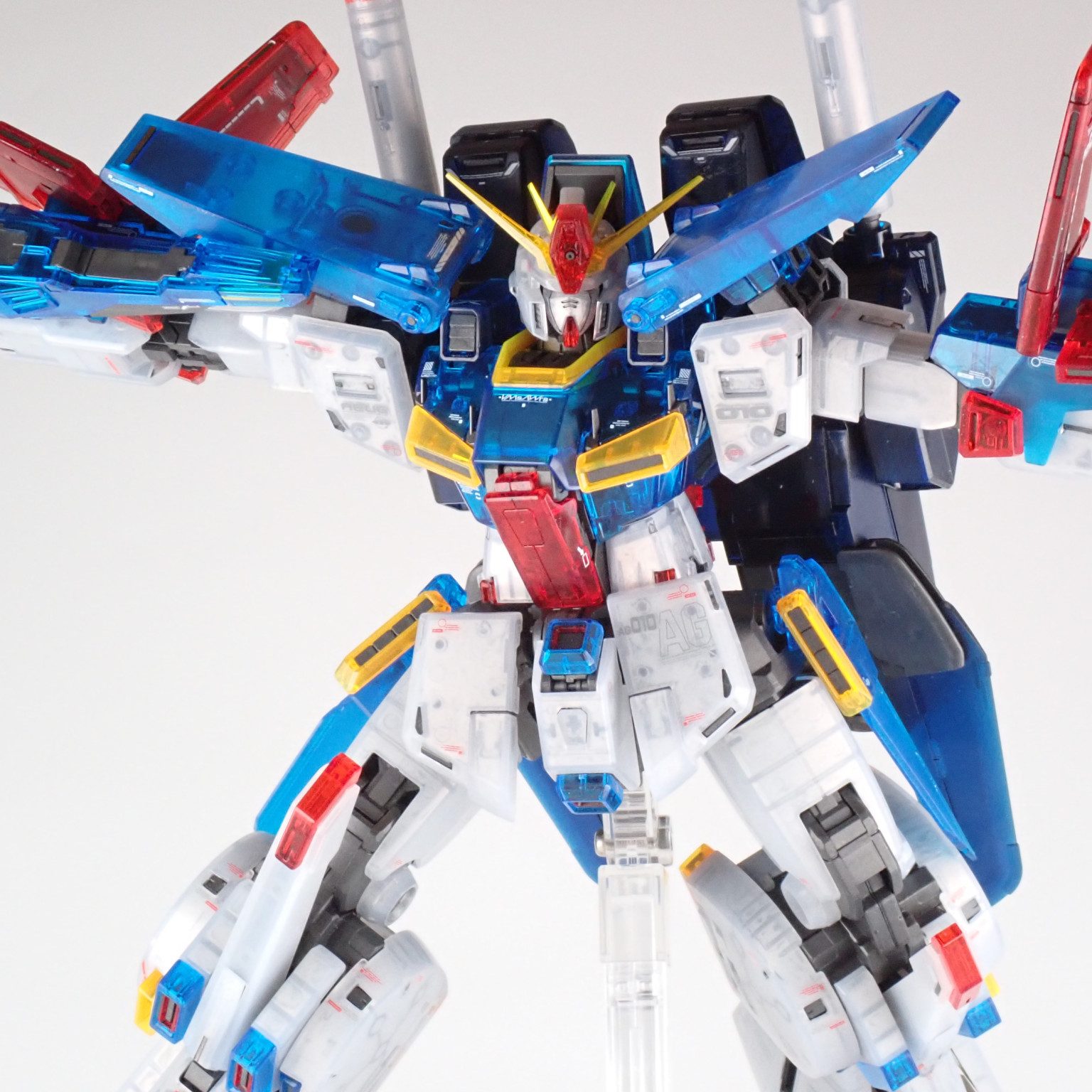 MG ダブルゼータガンダム Ver.Ka [クリアカラー]｜KJさんのガンプラ