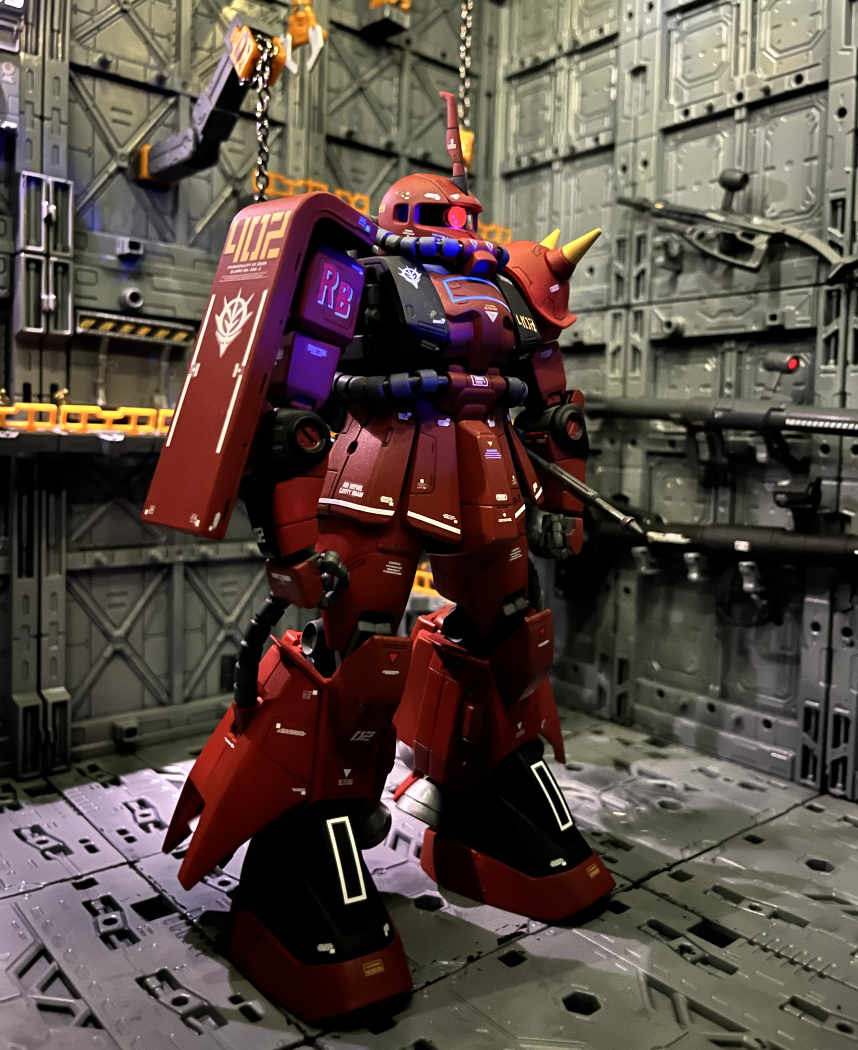 ジョニー・ライデン専用ザク(ver.1.0)｜がむおさんのガンプラ作品