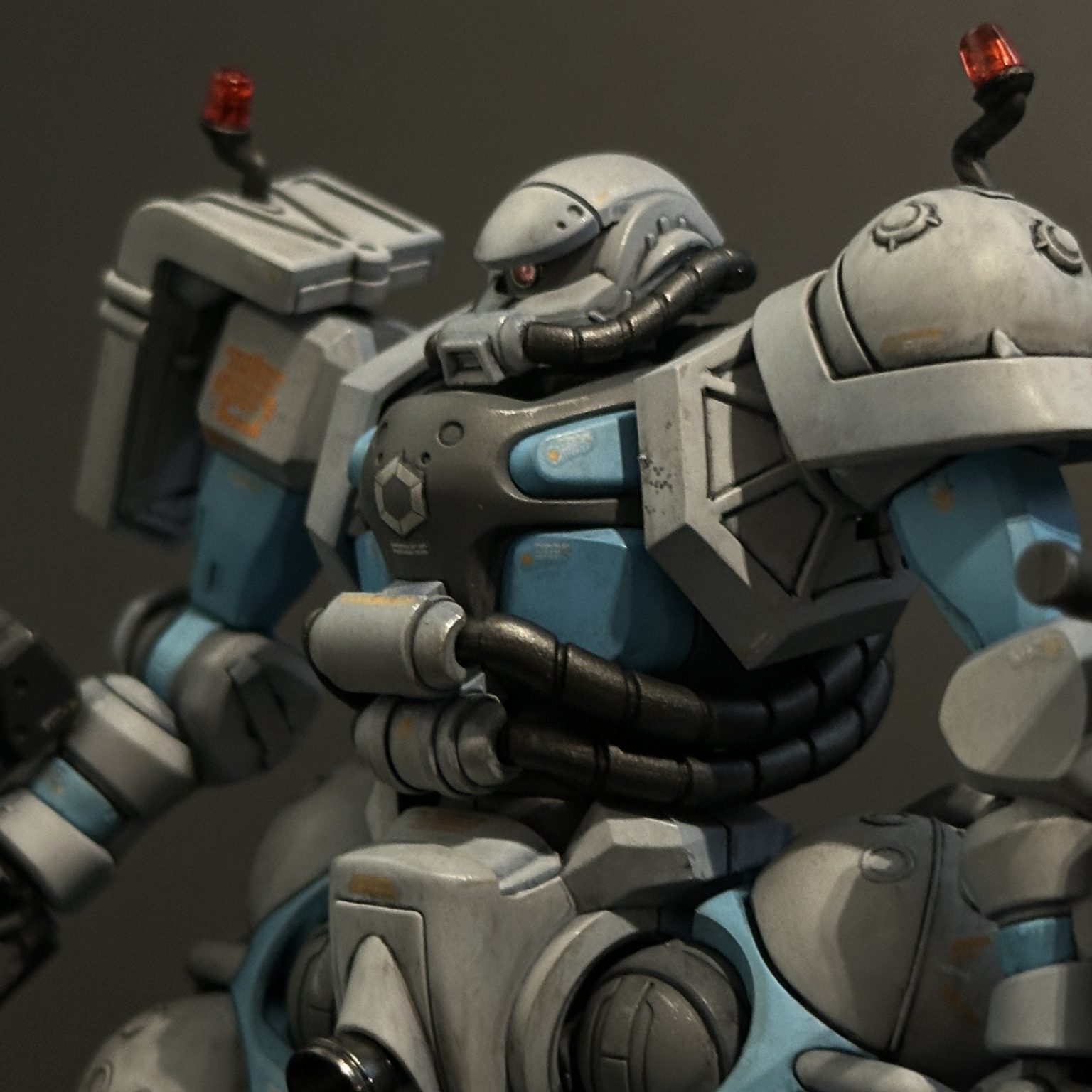 HG 1/144 軍警ザク｜てきおさんのガンプラ作品｜GUNSTA（ガンスタ）