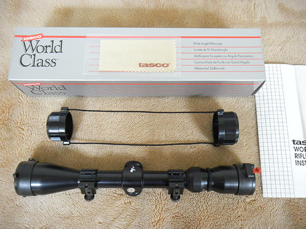 tasco タスコのワールドクラス 3-9X40 ライフルスコープ を買取致し