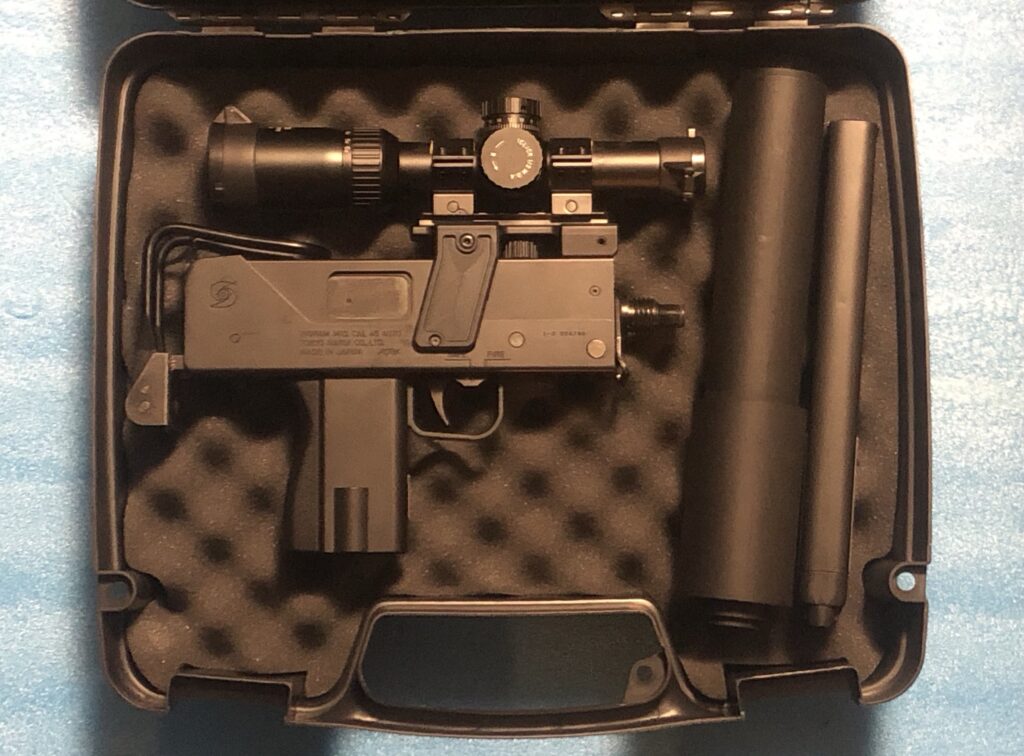 東京マルイMAC10にスコープを載せてみた。ケイホビー.マウントベース編