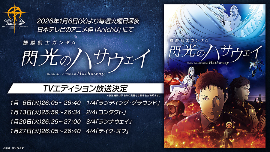 映画『機動戦士ガンダム 閃光のハサウェイ キルケーの魔女』公開記念7